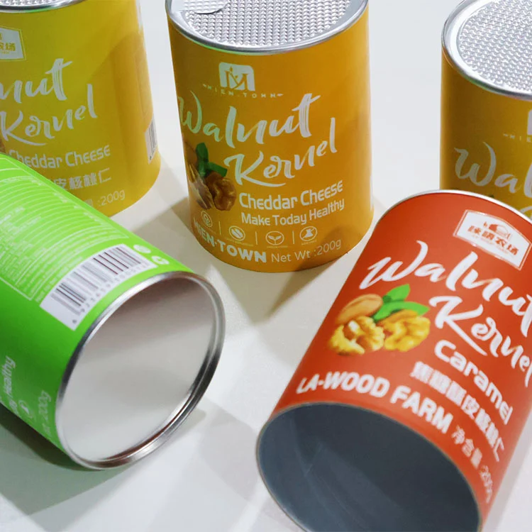 Aluminium Foil Paper Canister lined