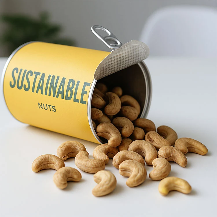 Coffee Paper Canister Foil Lined